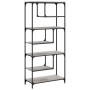 Estantería madera de ingeniería gris Sonoma 81x36x176 cm de , Librerías y estanterías - Ref: Foro24-836226, Precio: 81,54 €, ...