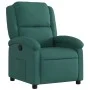 Sillón reclinable de tela verde oscuro de , Sillones - Ref: Foro24-371757, Precio: 189,44 €, Descuento: %