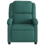 Sillón reclinable de tela verde oscuro de , Sillones - Ref: Foro24-371757, Precio: 203,47 €, Descuento: %