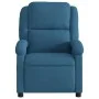 Sillón de masaje reclinable de terciopelo azul de , Sillones - Ref: Foro24-371818, Precio: 237,85 €, Descuento: %
