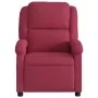 Sillón de masaje reclinable de terciopelo vino tinto de , Sillones - Ref: Foro24-371813, Precio: 246,33 €, Descuento: %