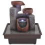 Fuente de interior con luz LED poliresina de vidaXL, Fuentes y cascadas - Ref: Foro24-244284, Precio: 35,85 €, Descuento: %