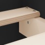 Estructura de cama con cabecero y piecero negro 160x200 cm de , Camas y somieres - Ref: Foro24-3203762, Precio: 128,73 €, Des...