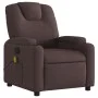 Sillón de masaje reclinable de tela marrón oscuro de , Sillones - Ref: Foro24-372382, Precio: 231,67 €, Descuento: %