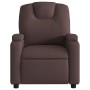 Sillón de masaje reclinable de tela marrón oscuro de , Sillones - Ref: Foro24-372382, Precio: 235,18 €, Descuento: %