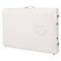 Camilla de masaje plegable 3 zonas 10 cm grosor blanca de vidaXL, Mesas de masaje - Ref: Foro24-110152, Precio: 261,01 €, Des...