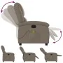 Cappuccinofarbener Massage-Liegestuhl aus Kunstleder von , Sessel - Ref: Foro24-371788, Preis: 212,44 €, Rabatt: %