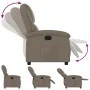 Sillón reclinable de cuero sintético color capuchino de , Sillones - Ref: Foro24-371781, Precio: 221,08 €, Descuento: %