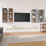 Muebles TV 4 uds madera contrachapada gris Sonoma 30,5x30x110cm de , Muebles TV - Ref: Foro24-3120333, Precio: 168,58 €, Desc...