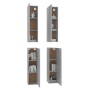 Muebles TV 4 uds madera contrachapada gris Sonoma 30,5x30x110cm de , Muebles TV - Ref: Foro24-3120333, Precio: 168,58 €, Desc...