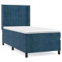 Cama box spring con colchón terciopelo azul oscuro 80x200 cm de , Camas y somieres - Ref: Foro24-3132769, Precio: 306,20 €, D...