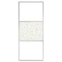 Duschwand mit ESG-Glasablage aus verchromtem Aluminium 100x195cm von , Duschwände und Duschwände - Ref: Foro24-3185502, Preis...