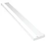 Mampara ducha con estante vidrio ESG aluminio cromado 100x195cm de , Paredes y mamparas de ducha - Ref: Foro24-3185502, Preci...