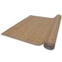 Alfombra rectangular de bambú marrón 150 x 200 cm de , Alfombras - Ref: Foro24-241340, Precio: 56,76 €, Descuento: %