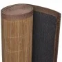 Alfombra rectangular de bambú marrón 150 x 200 cm de , Alfombras - Ref: Foro24-241340, Precio: 56,76 €, Descuento: %