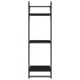 Estantes de pared con barras 6 pzas madera de ingeniería negro de , Estantes y estanterías - Ref: Foro24-836268, Precio: 59,0...