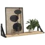 Estantes de pared 2 unidades roble Sonoma 60x15x15,5 cm de , Estantes y estanterías - Ref: Foro24-836324, Precio: 27,32 €, De...