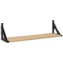 Estantes de pared 2 unidades roble Sonoma 60x15x15,5 cm de , Estantes y estanterías - Ref: Foro24-836324, Precio: 28,80 €, De...