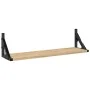Estantes de pared 2 unidades roble Sonoma 60x15x15,5 cm de , Estantes y estanterías - Ref: Foro24-836324, Precio: 27,32 €, De...