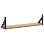 Estantes de pared 2 unidades roble Sonoma 60x15x15,5 cm de , Estantes y estanterías - Ref: Foro24-836324, Precio: 28,80 €, De...