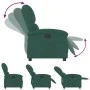 Sillón reclinable de terciopelo verde oscuro de , Sillones - Ref: Foro24-371799, Precio: 203,55 €, Descuento: %