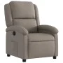 Sillón reclinable de tela gris taupe de , Sillones - Ref: Foro24-371759, Precio: 186,30 €, Descuento: %