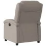 Sillón reclinable de tela gris taupe de , Sillones - Ref: Foro24-371759, Precio: 186,30 €, Descuento: %