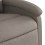 Sillón reclinable de tela gris taupe de , Sillones - Ref: Foro24-371759, Precio: 186,30 €, Descuento: %