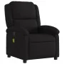 Sillón reclinable de masaje de tela negro de , Sillones - Ref: Foro24-371765, Precio: 205,72 €, Descuento: %