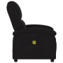 Sillón reclinable de masaje de tela negro de , Sillones - Ref: Foro24-371765, Precio: 210,31 €, Descuento: %