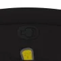 Sillón reclinable de masaje de tela negro de , Sillones - Ref: Foro24-371765, Precio: 205,72 €, Descuento: %