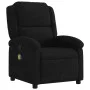 Sillón de masaje reclinable de terciopelo negro de , Sillones - Ref: Foro24-371814, Precio: 220,30 €, Descuento: %