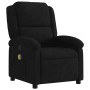 Sillón de masaje reclinable de terciopelo negro de , Sillones - Ref: Foro24-371814, Precio: 223,96 €, Descuento: %