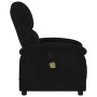 Sillón de masaje reclinable de terciopelo negro de , Sillones - Ref: Foro24-371814, Precio: 220,30 €, Descuento: %