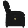 Sillón de masaje reclinable de terciopelo negro de , Sillones - Ref: Foro24-371814, Precio: 223,96 €, Descuento: %