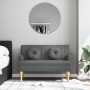 Banco con cojines tela gris oscuro 113x64,5x75,5 cm de , Bancos - Ref: Foro24-372131, Precio: 136,65 €, Descuento: %