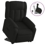 Sillón reclinable elevable tela negro en Sillones | Comprar online en Foru.es