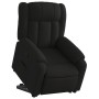 Sillón reclinable elevable tela negro en Sillones | Comprar online en Foru.es
