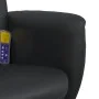 Sillón reclinable masaje con reposapiés cuero sintético negro de , Sillones - Ref: Foro24-356560, Precio: 164,33 €, Descuento: %