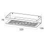 Tiger Cesta para cuarto de baño Caddy plateado 1400230946 de Tiger, Bandejas de bañera - Ref: Foro24-418301, Precio: 49,50 €,...
