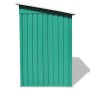 Caseta de jardín verde metal de vidaXL, Cobertizos - Ref: Foro24-42908, Precio: 201,96 €, Descuento: %