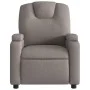 Sillón de masaje reclinable de tela gris taupé de , Sillones - Ref: Foro24-372385, Precio: 265,76 €, Descuento: %
