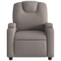 Sillón de masaje reclinable de tela gris taupé de , Sillones - Ref: Foro24-372385, Precio: 270,48 €, Descuento: %