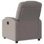 Sillón de masaje reclinable de tela gris taupé de , Sillones - Ref: Foro24-372385, Precio: 265,76 €, Descuento: %