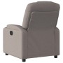 Sillón de masaje reclinable de tela gris taupé de , Sillones - Ref: Foro24-372385, Precio: 270,48 €, Descuento: %