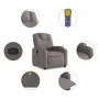 Sillón de masaje reclinable de tela gris taupé de , Sillones - Ref: Foro24-372385, Precio: 265,76 €, Descuento: %