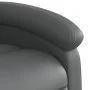 Sillón reclinable de cuero sintético gris de , Sillones - Ref: Foro24-371778, Precio: 211,41 €, Descuento: %