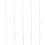 Soporte para planta espiral 5 unidades 110 cm acero galvanizado de vidaXL, Enrejados y soportes para plantas - Ref: Foro24-14...