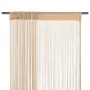 Cortinas de flecos 2 piezas 140x250 cm beige de vidaXL, Cortinas y visillos - Ref: Foro24-132405, Precio: 24,55 €, Descuento: %