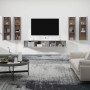 Set de muebles para TV 6 pzas madera contrachapada gris Sonoma de , Muebles TV - Ref: Foro24-3114356, Precio: 255,07 €, Descu...